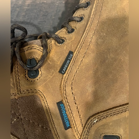 Ariat Men's Turbo 6" Waterproof Carbon Toe Work Boot; 9.5 EE - Picture 7 of 8